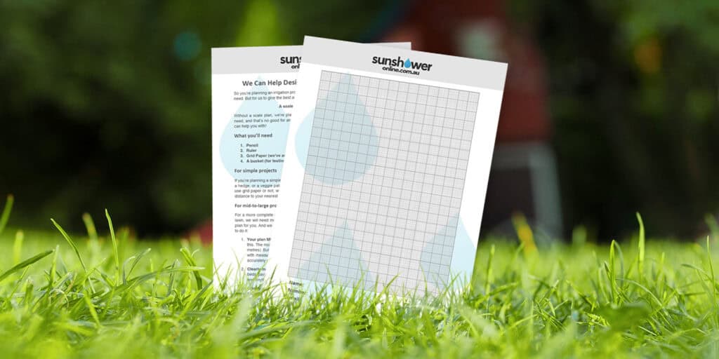 FREE Irrigation Planner + Grid Paper