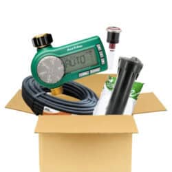 Lawn Pop-Up Rotator Irrigation DIY Kit (inc. Rain Bird Timer) image