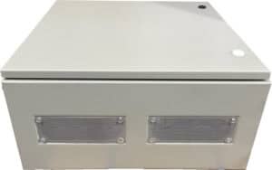 Steel Commercial Irrigation Controller Enclosure (Beige) (IP64) Bottom