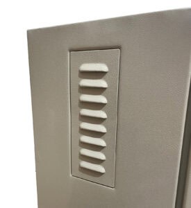 Steel Commercial Irrigation Controller Enclosure (Beige) (IP64) Side