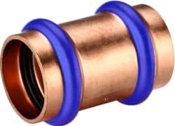 Copper Press Fit Straight Couplings image