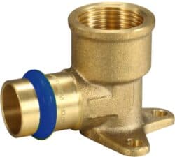 Copper Press Fit Lugged Elbow