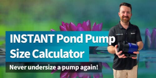 INSTANT Pond Pump Size Calculator