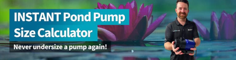 INSTANT Pond Pump Size Calculator