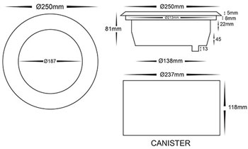 Havit HV1845 Dimensions
