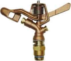 HR 2012X Full Circle Brass Impact Sprinkler (4.6mm x 3.2mm Dual Nozzle) image