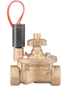 Hunter IBV Brass Solenoid Valve 25mm (inc. Flow Cont.) image
