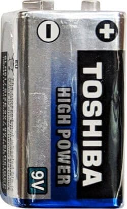 Toshiba High Power Battery 9V