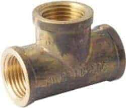 Brass F.I. Tee 15mm
