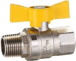 Brass T Handled M&F Ball Valves image
