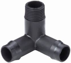 Antelco Poly Side Outlet Elbow 19mm x 15mm M.I. image