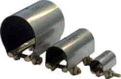 Stainless Steel Repair Clamp Half Circumference image