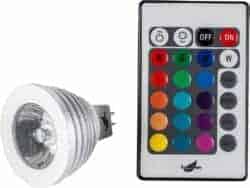 Havit HV95021 5.0W LED RGB MR16 Lamp (inc Remote) image